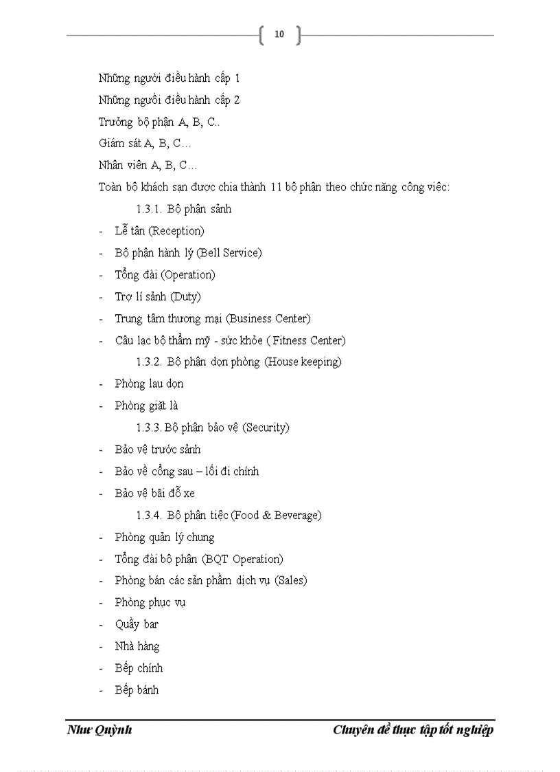 image for page Thực trạng và giải pháp nâng cao chất lượng nghiệp vụ đặt chỗ Reservation tại khách sạn Hà Nội Horison