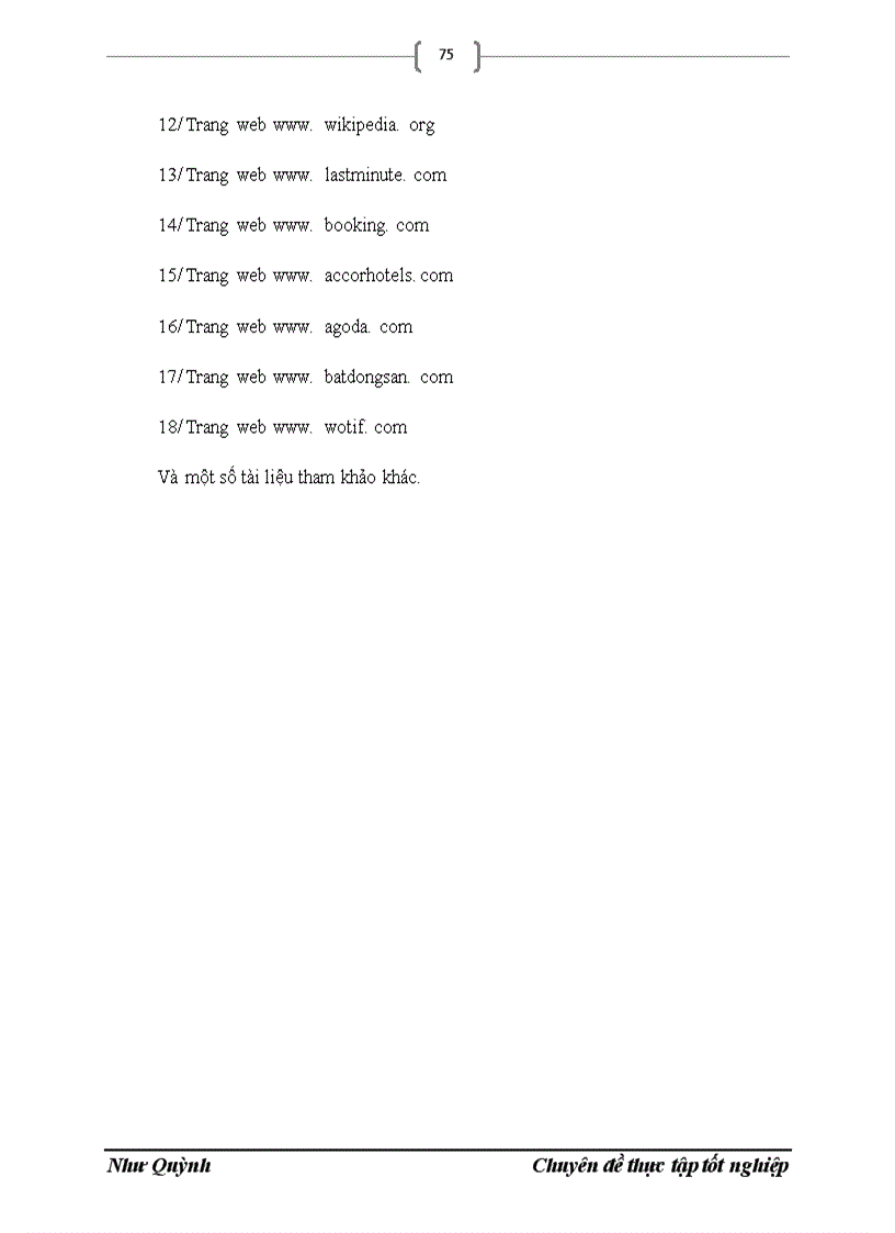 image for page Thực trạng và giải pháp nâng cao chất lượng nghiệp vụ đặt chỗ Reservation tại khách sạn Hà Nội Horison