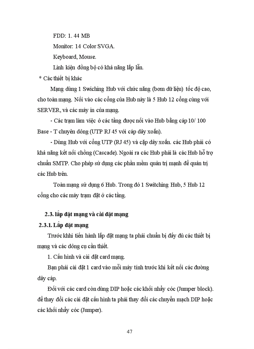 image for page xây dựng và lắp đặt mạng máy tính cho công ty công trình đô thị nam định X