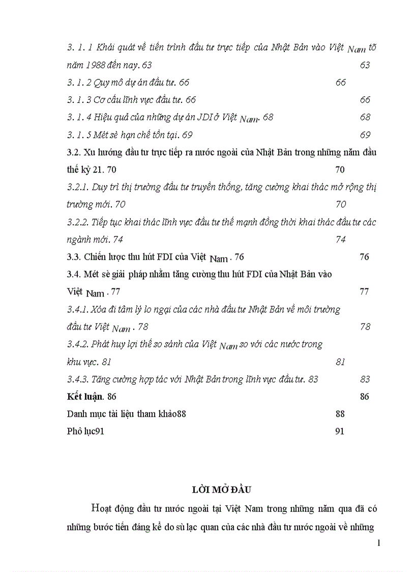 image for page Tình hình đầu tư trực tiếp ra nước ngoài của Nhật Bản trong thập kỷ 90 và một số giải pháp nhằm tăng cường thu hút đầu tư của Nhật Bản vào Việt Nam 1