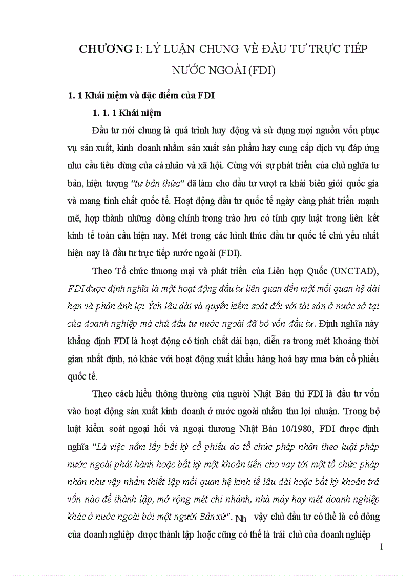 image for page Tình hình đầu tư trực tiếp ra nước ngoài của Nhật Bản trong thập kỷ 90 và một số giải pháp nhằm tăng cường thu hút đầu tư của Nhật Bản vào Việt Nam 1