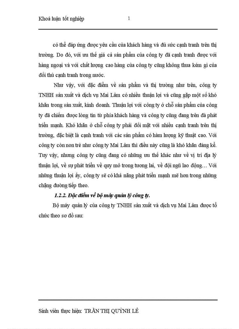 image for page Nâng cao hiệu quả sử dụng nguồn nhân lực ở công ty TNHH sản xuất và dịch vụ Mai Lâm 1