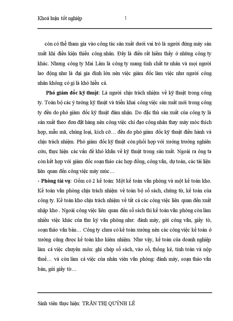 image for page Nâng cao hiệu quả sử dụng nguồn nhân lực ở công ty TNHH sản xuất và dịch vụ Mai Lâm 1