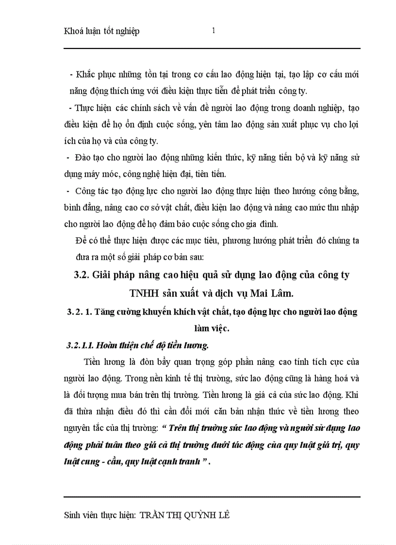 image for page Nâng cao hiệu quả sử dụng nguồn nhân lực ở công ty TNHH sản xuất và dịch vụ Mai Lâm 1