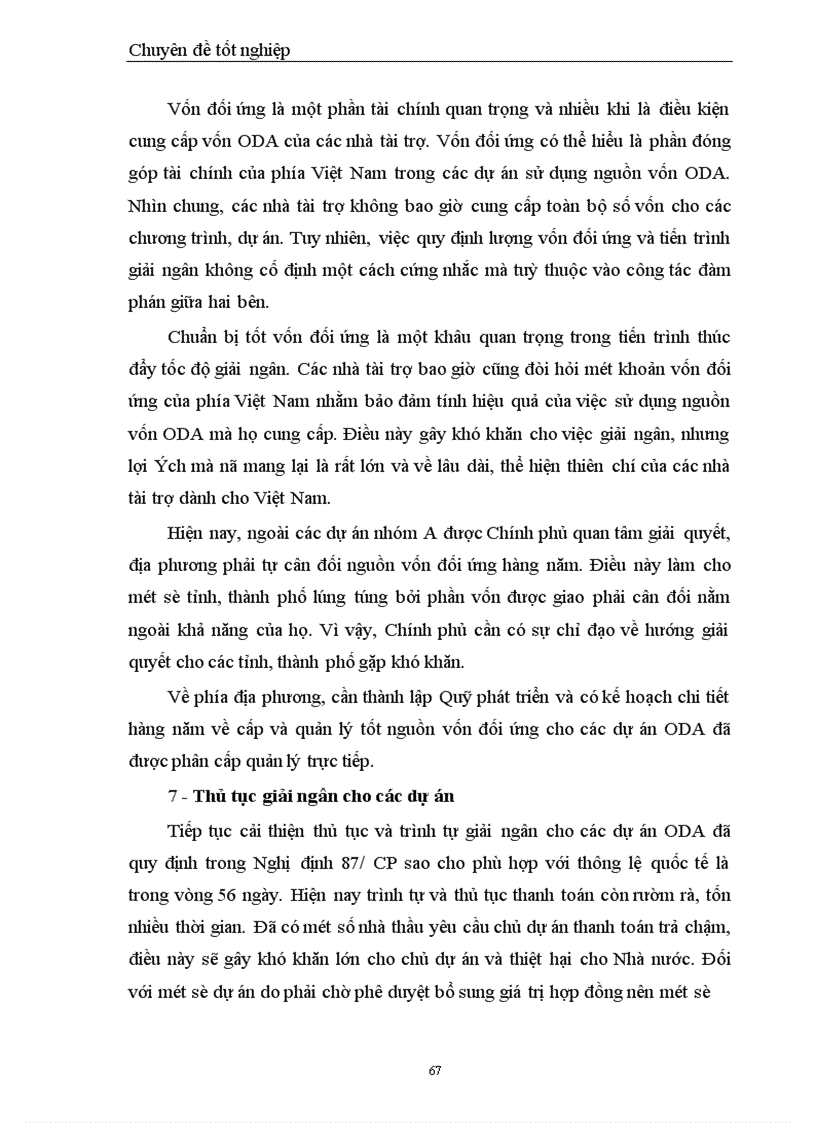 image for page Những giải pháp nhằm đẩy nhanh tiến độ giải ngân nguồn vốn hỗ trợ phát triển chính thức ODA tại Việt Nam giai đoạn 2001 2005
