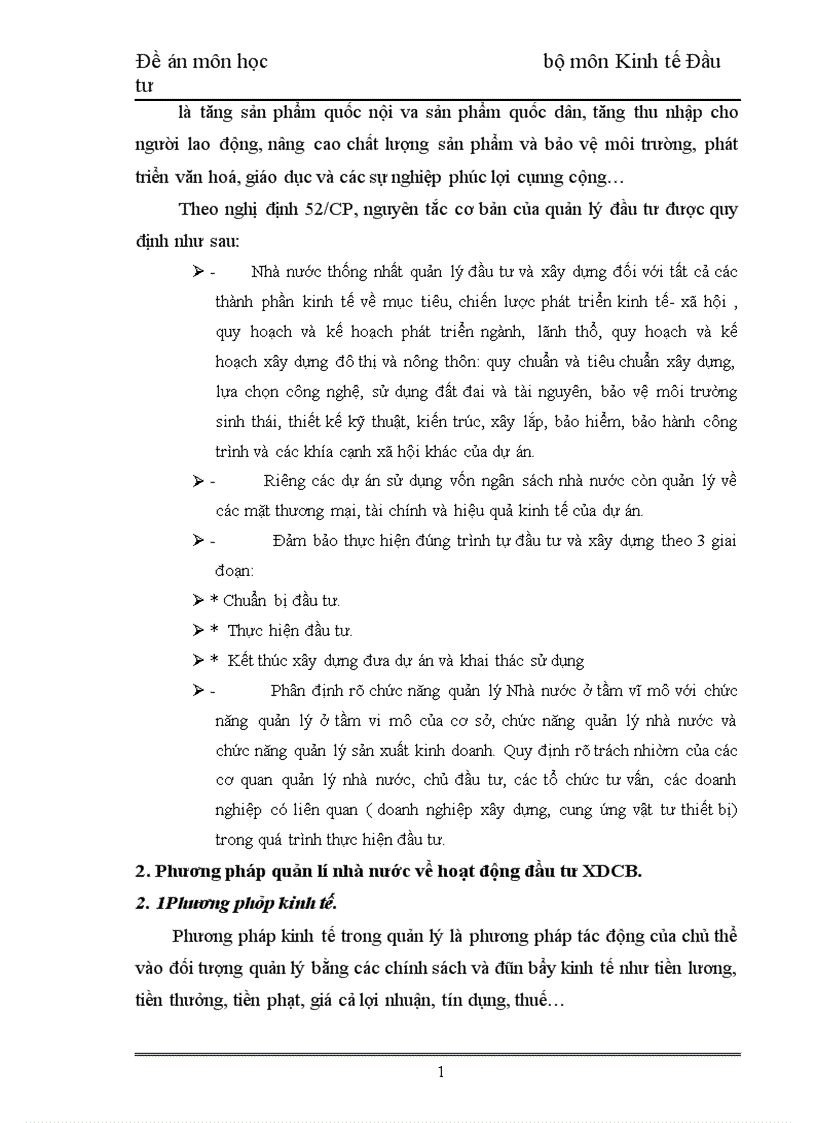 image for page Đề án môn học