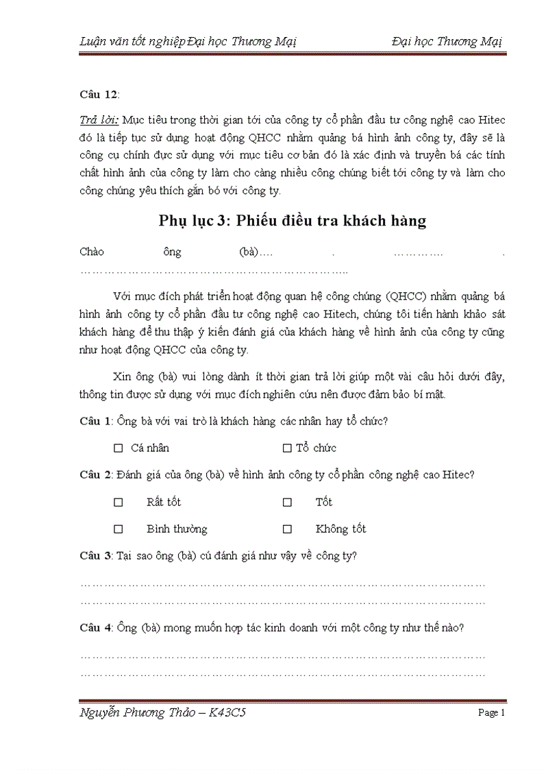 image for page Phát triển hoạt động quan hệ công chúng PR nhằm quảng bá hình ảnh của công ty cổ phần đầu tư công nghệ cao Hitec trên thị trường miền bắc