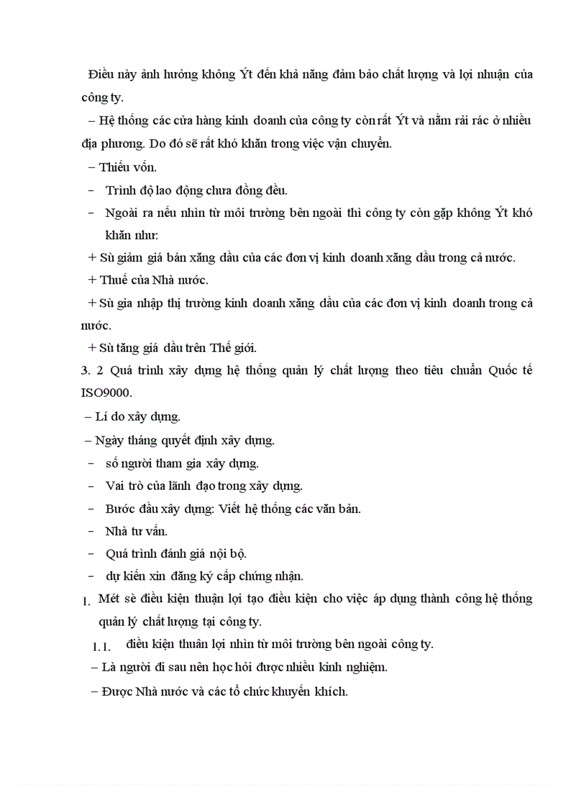 image for page Một số nhân tố tạo điều kiện thuận lợi áp dụng thành công hệ thống quản lý chất lượng theo tiêu chuẩnQuốc tế ISO9001 2000 ở công ty Xăng Dầu Hàng Không