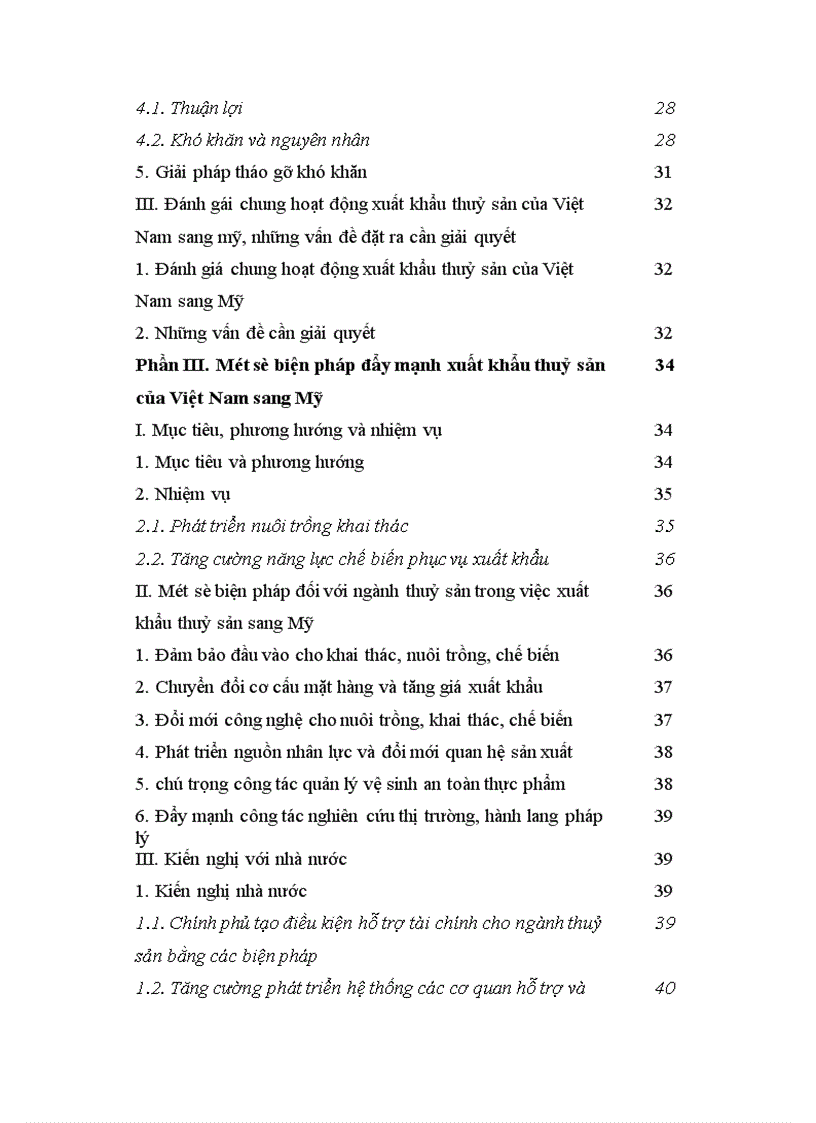 image for page Vấn đề xuất khẩu thuỷ sản của Việt Nam vào Mỹ thực trạng và giải pháp