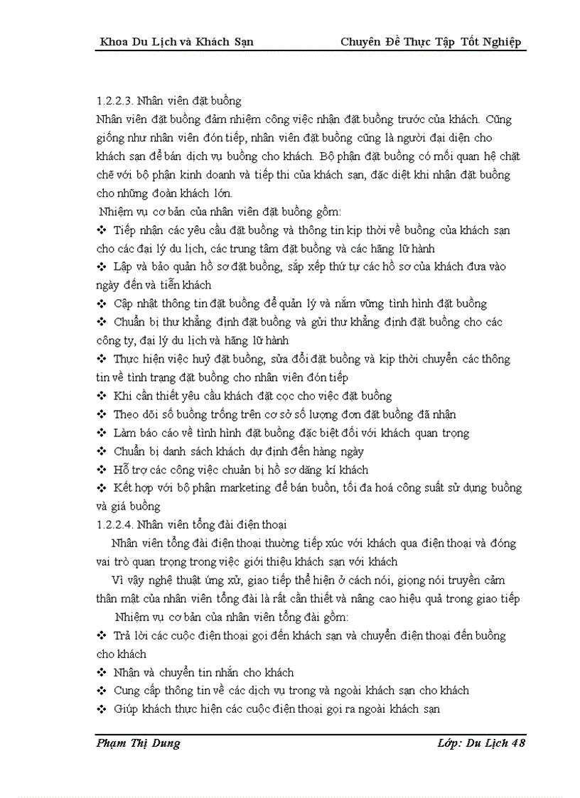 image for page Nghiên cứu quy trình phục vụ của bộ phận lễ tân khách sạn Hilton Hanoi opera