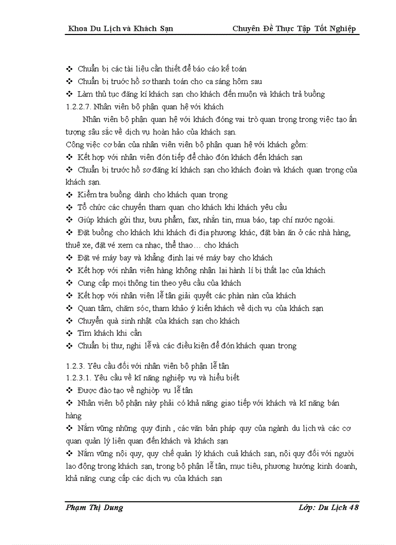 image for page Nghiên cứu quy trình phục vụ của bộ phận lễ tân khách sạn Hilton Hanoi opera