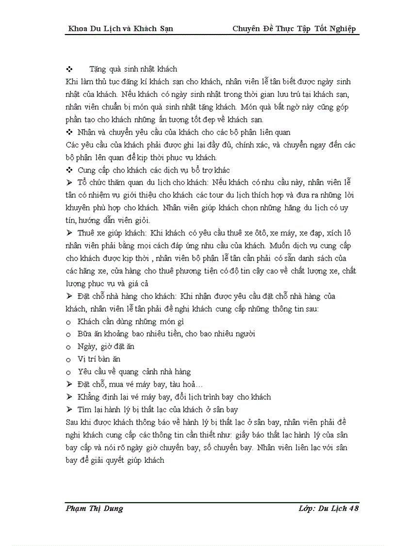 image for page Nghiên cứu quy trình phục vụ của bộ phận lễ tân khách sạn Hilton Hanoi opera