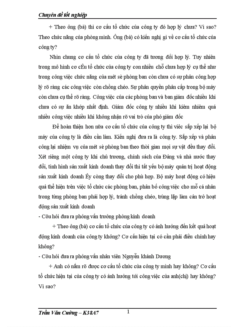 image for page Hoàn thiện cơ cấu tổ chức tại công ty TNHH kinh doanh sản xuất dịch vụ thương mại Hải Nam