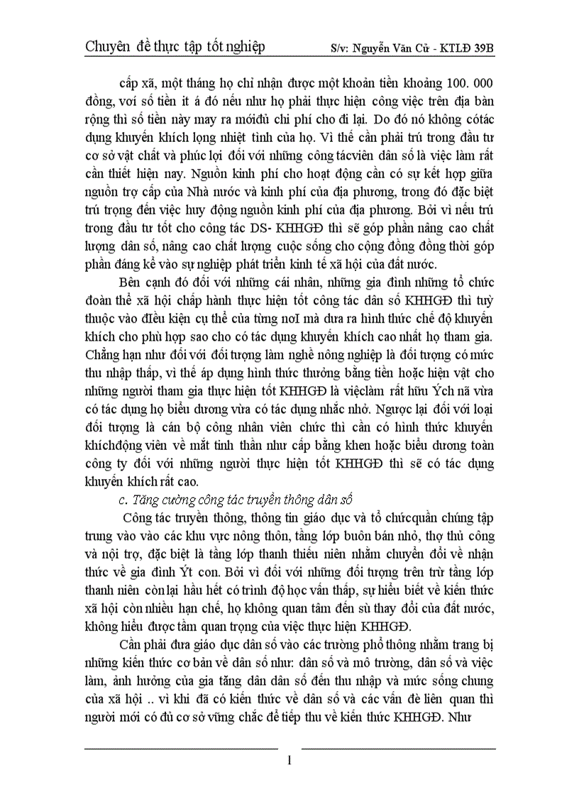 image for page Sự ảnh hưởng của trình độ học vấn đến mức sinh ở tỉnh Thanh Hoá