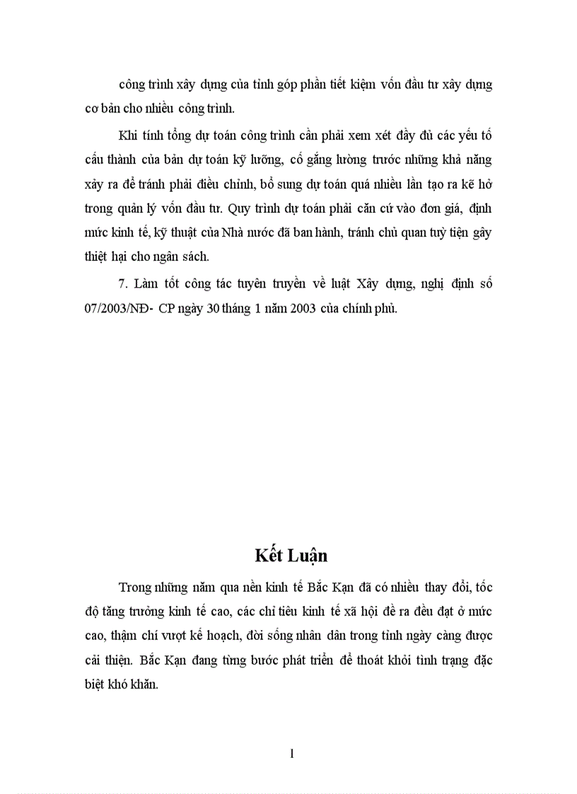 image for page Thực trạng và giải pháp nâng cao hiệu quả đầu tư xây dựng cơ bản tại tỉnh Bắc Kạn trong thời gian tới 1