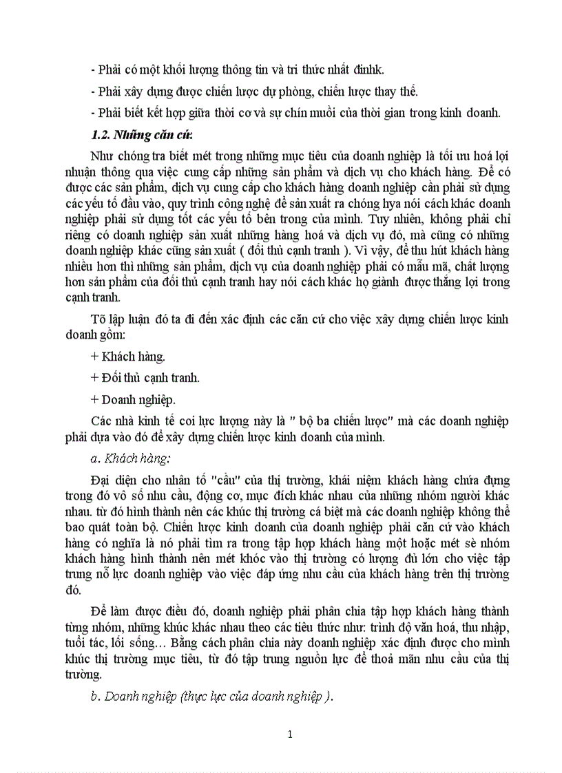 image for page Một số biện pháp chủ yếu nhằm góp phần hoàn thiện quá trình xây dựng chiến lược kinh doanh ở Công ty Xây lắp Vật tư Vận tải Sông Đà 12 1
