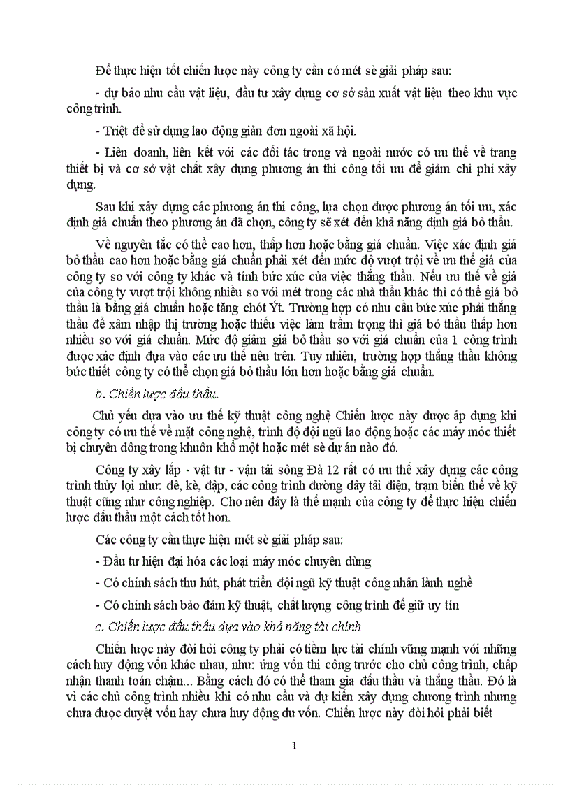 image for page Một số biện pháp chủ yếu nhằm góp phần hoàn thiện quá trình xây dựng chiến lược kinh doanh ở Công ty Xây lắp Vật tư Vận tải Sông Đà 12 1