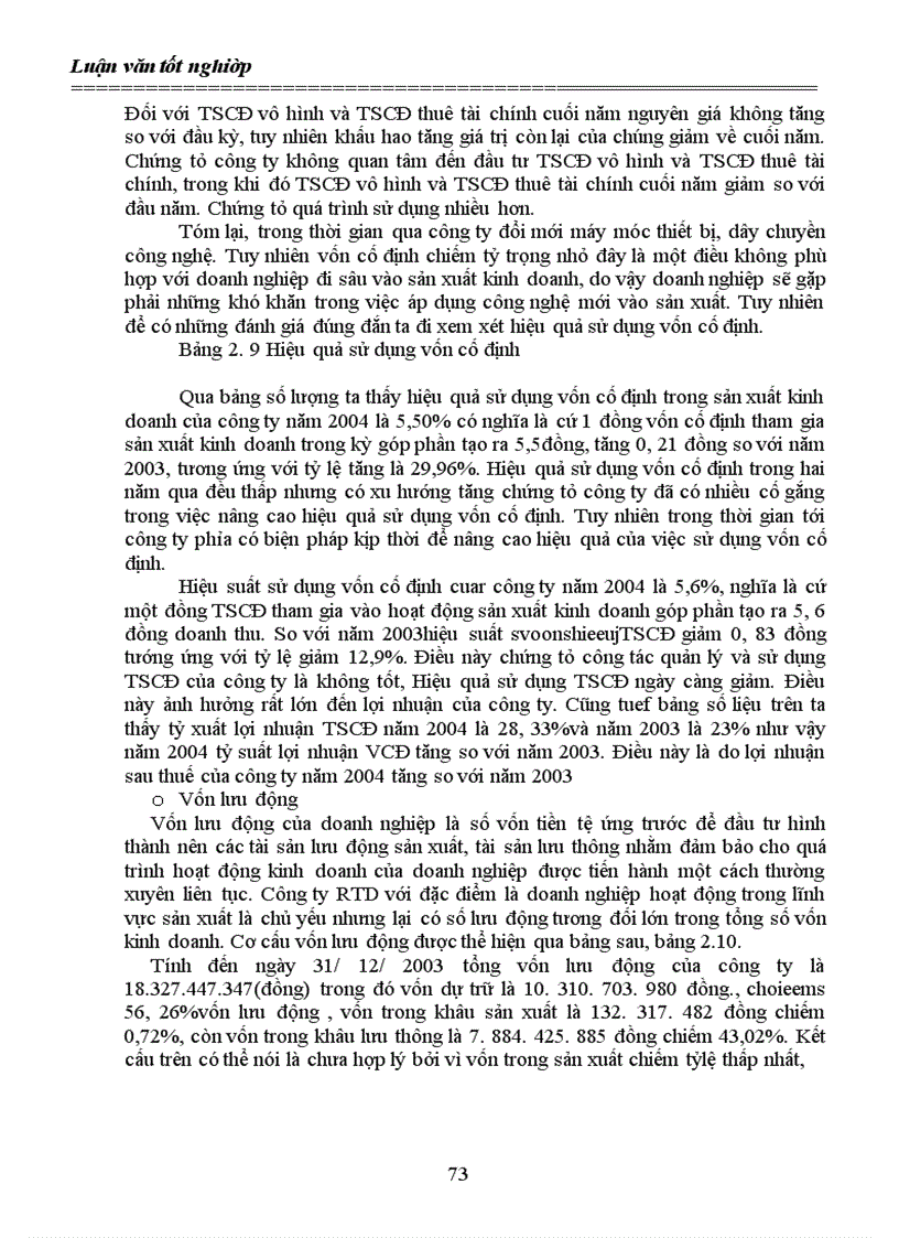 image for page Lợi nhuận và các giải pháp góp phần tăng lợi nhuận tại Công ty cổ phần phát triển công nghệ nông thôn