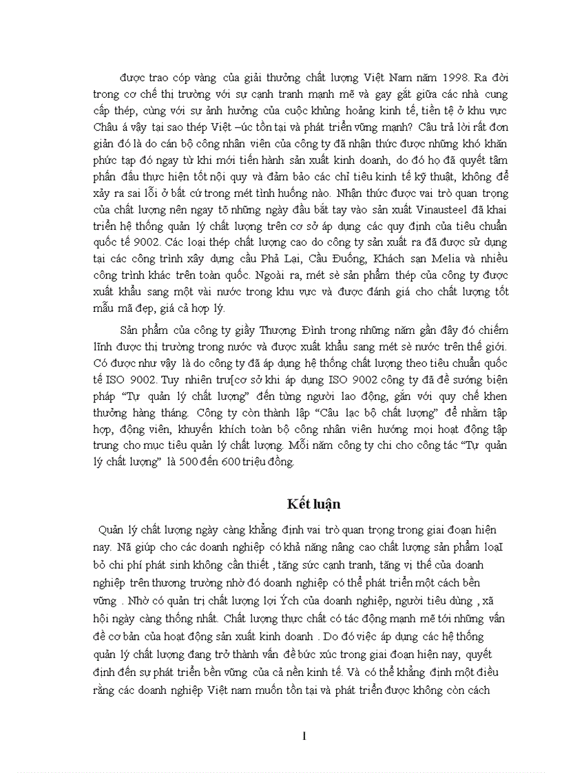 image for page Một số vấn đề về quản lý chất lượng trong các doanh nghiệp công nghiệp