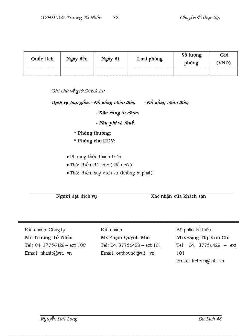 image for page Hoàn thiện quy trình điều hành chương trình du lịch nội địa tại công ty Đầu tư và Du lịch Sao Việt