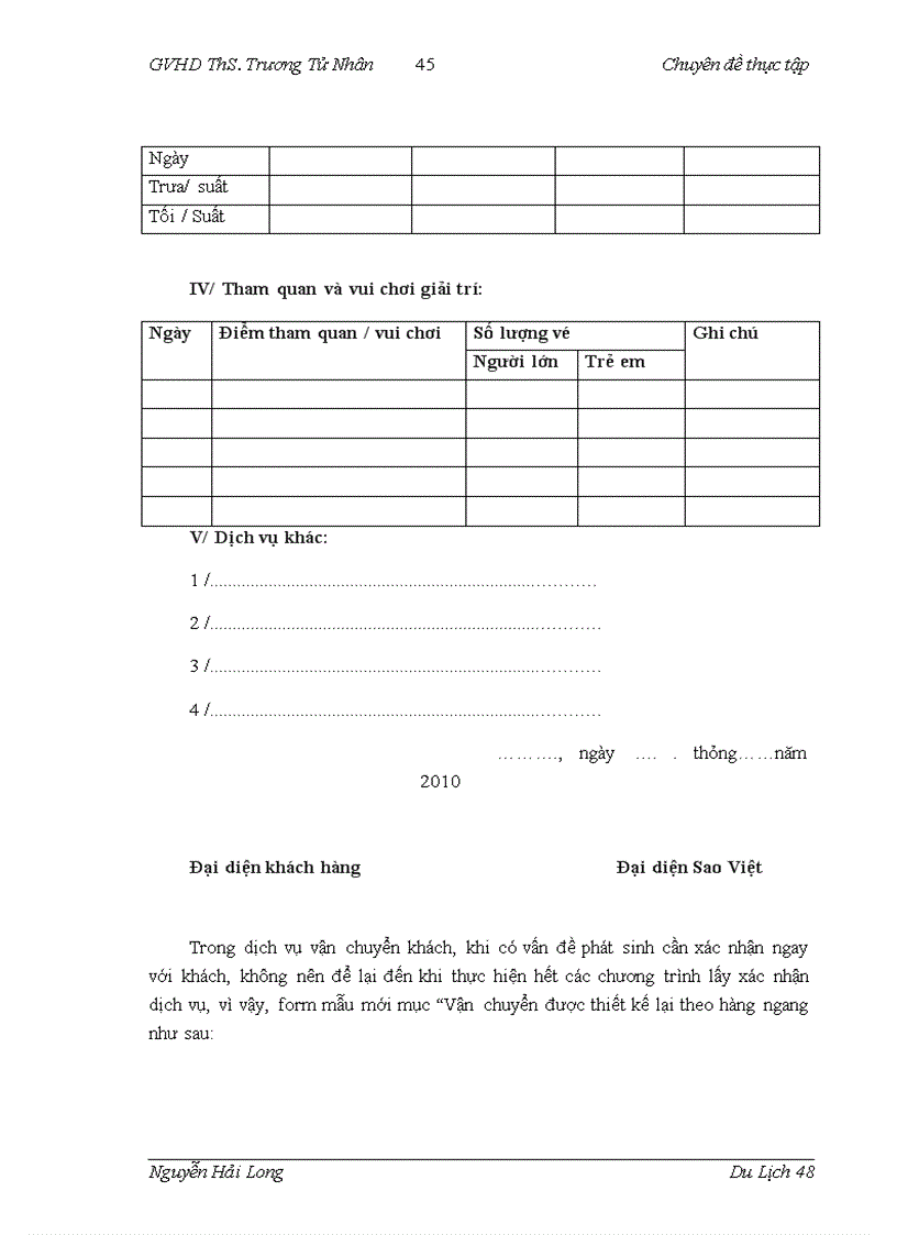 image for page Hoàn thiện quy trình điều hành chương trình du lịch nội địa tại công ty Đầu tư và Du lịch Sao Việt