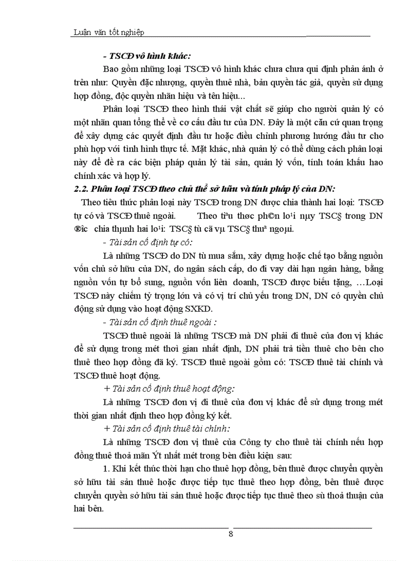 image for page Tổ chức hạch toán TSCĐ tại Công ty Đường Rượu Bia Việt Trì 1