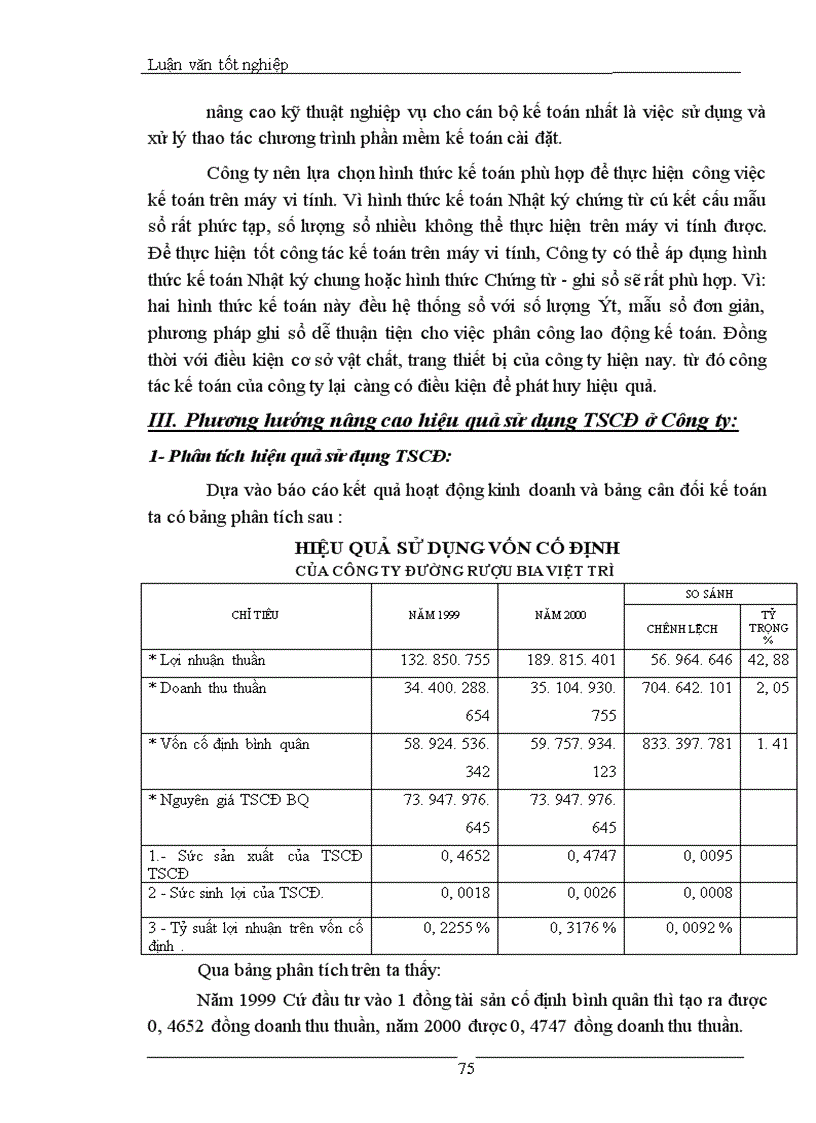 image for page Tổ chức hạch toán TSCĐ tại Công ty Đường Rượu Bia Việt Trì 1