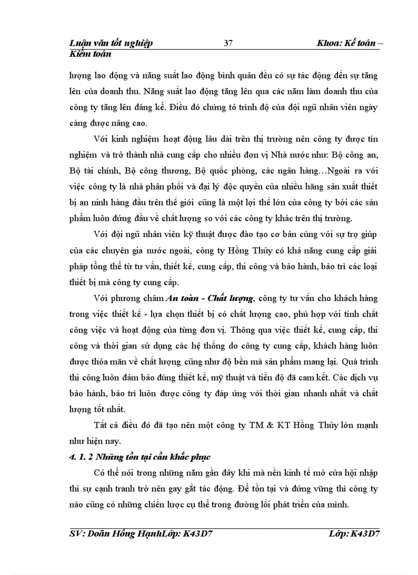 image for page Phân tích thống kê doanh thu tại công ty thương mại và kỹ thuật Hồng Thủy