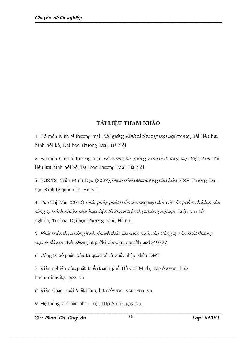 image for page Giải pháp phát triển thương mại sản phẩm thức ăn chăn nuôi của công ty cổ phần đầu tư quốc tế và xuất nhập khẩu DHT trên thị trường nội địa