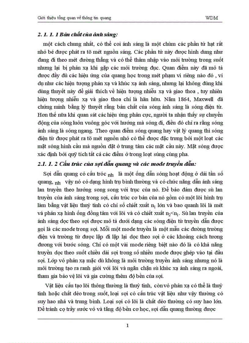 image for page Phương pháp thiết kế hệ thống thông tin quang wdm