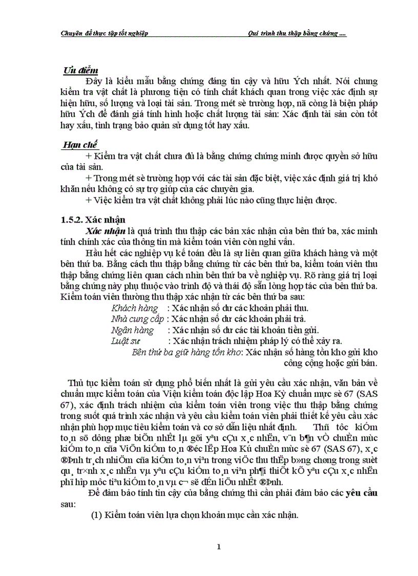 image for page Quy trình thu thập bằng chứng kiểm toán trong kiểm toán báo cáo tài chính do AASC thực hiện 1