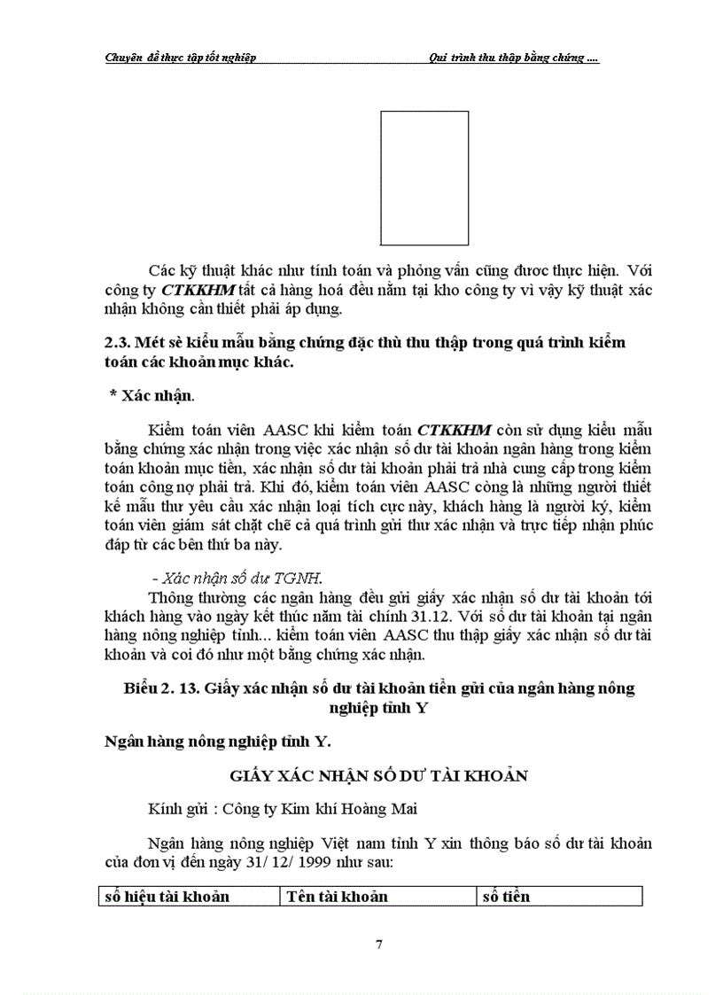 image for page Quy trình thu thập bằng chứng kiểm toán trong kiểm toán báo cáo tài chính do AASC thực hiện 1