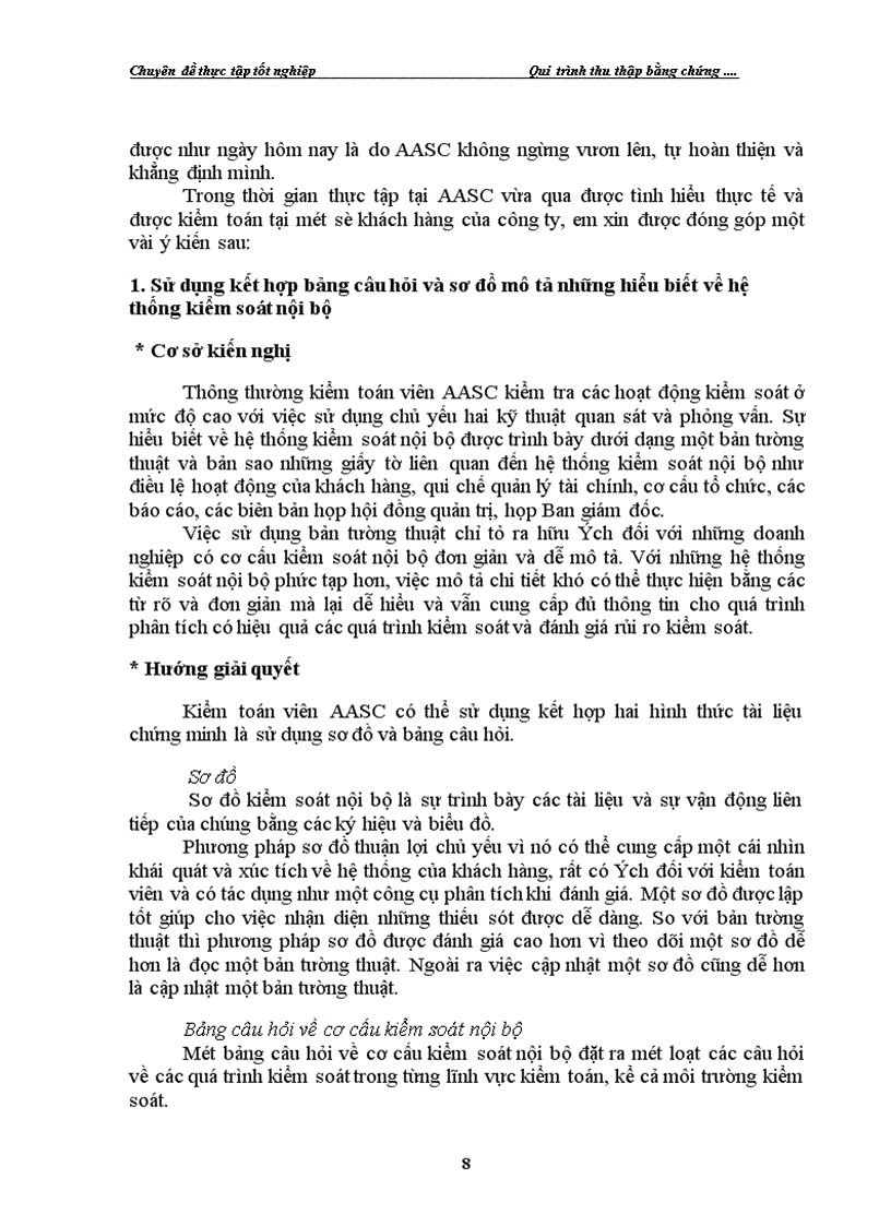 image for page Quy trình thu thập bằng chứng kiểm toán trong kiểm toán báo cáo tài chính do AASC thực hiện 1
