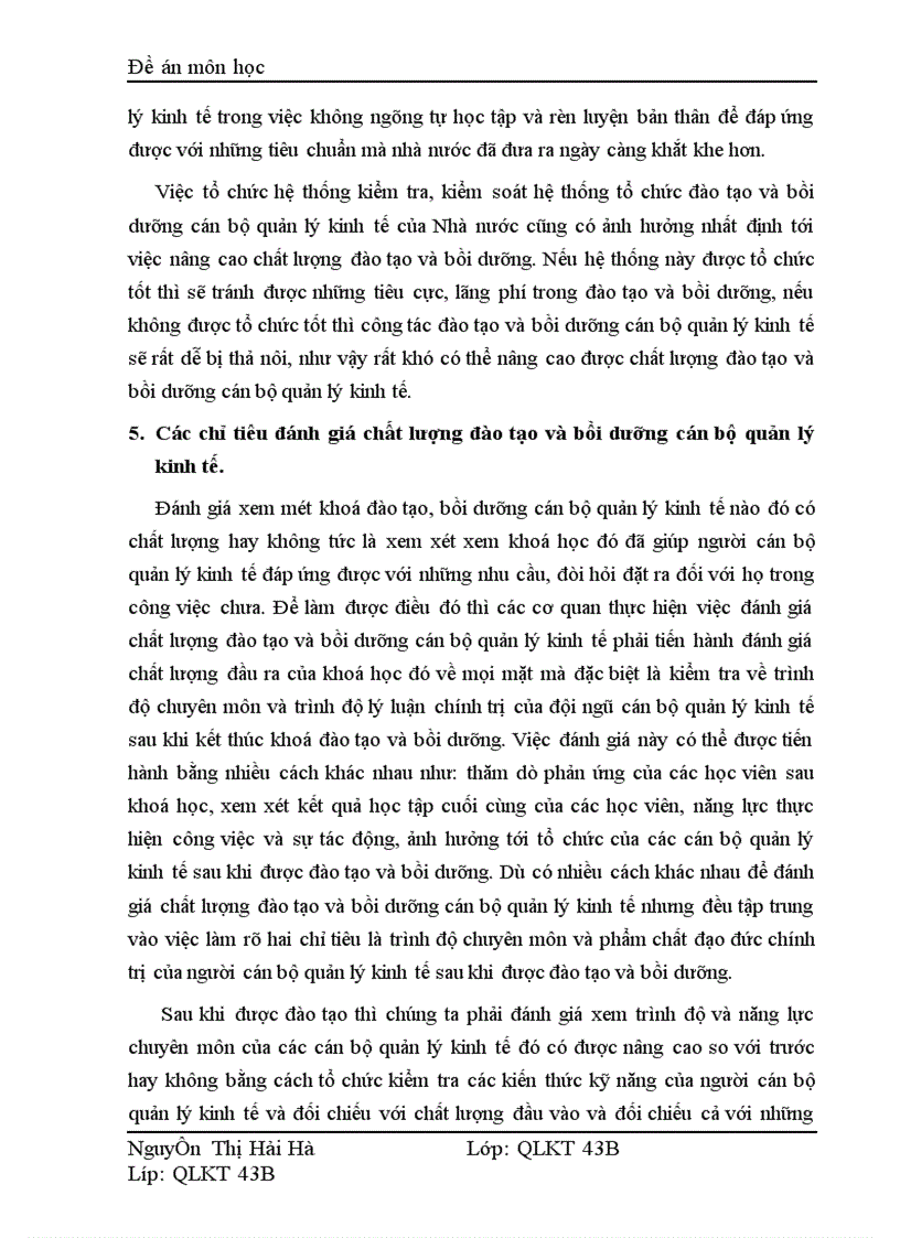 image for page Nâng cao chất lượng đào tạo và bồi dưỡng cán bộ quản lý kinh tế ở nước ta hiện nay