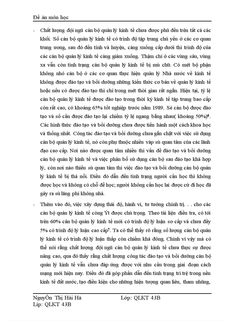 image for page Nâng cao chất lượng đào tạo và bồi dưỡng cán bộ quản lý kinh tế ở nước ta hiện nay