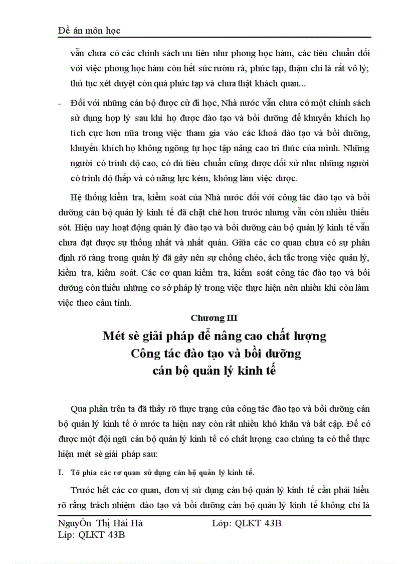 image for page Nâng cao chất lượng đào tạo và bồi dưỡng cán bộ quản lý kinh tế ở nước ta hiện nay