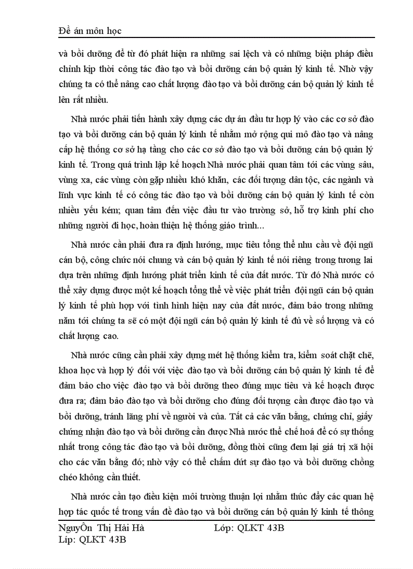 image for page Nâng cao chất lượng đào tạo và bồi dưỡng cán bộ quản lý kinh tế ở nước ta hiện nay