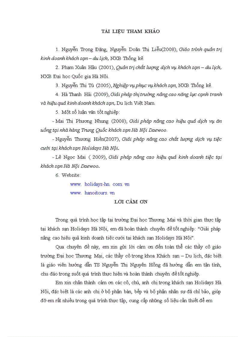 image for page Giải pháp nâng cao hiệu quả kinh doanh tiệc cưới tại khách sạn Holidays Hà Nội