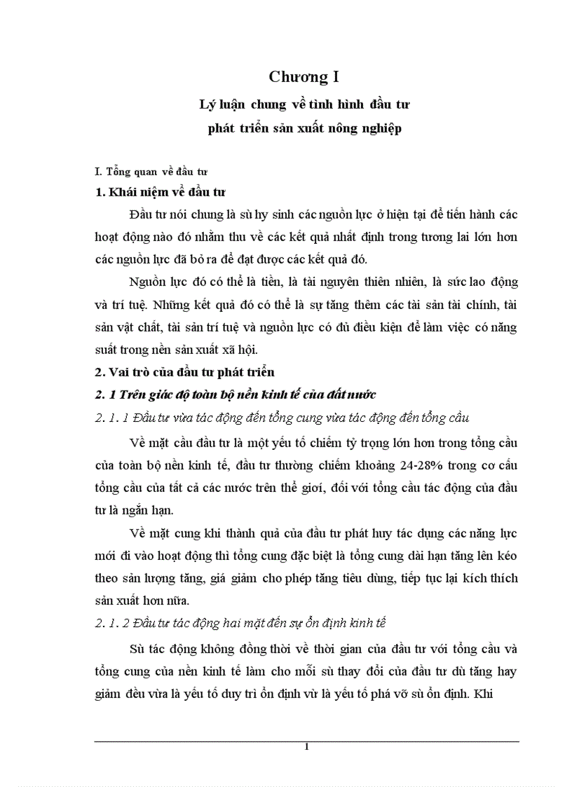 image for page Định hướng và một số giải pháp cho chính sách đầu tư phát triển sản xuất nông nghiệp ở Việt Nam 1