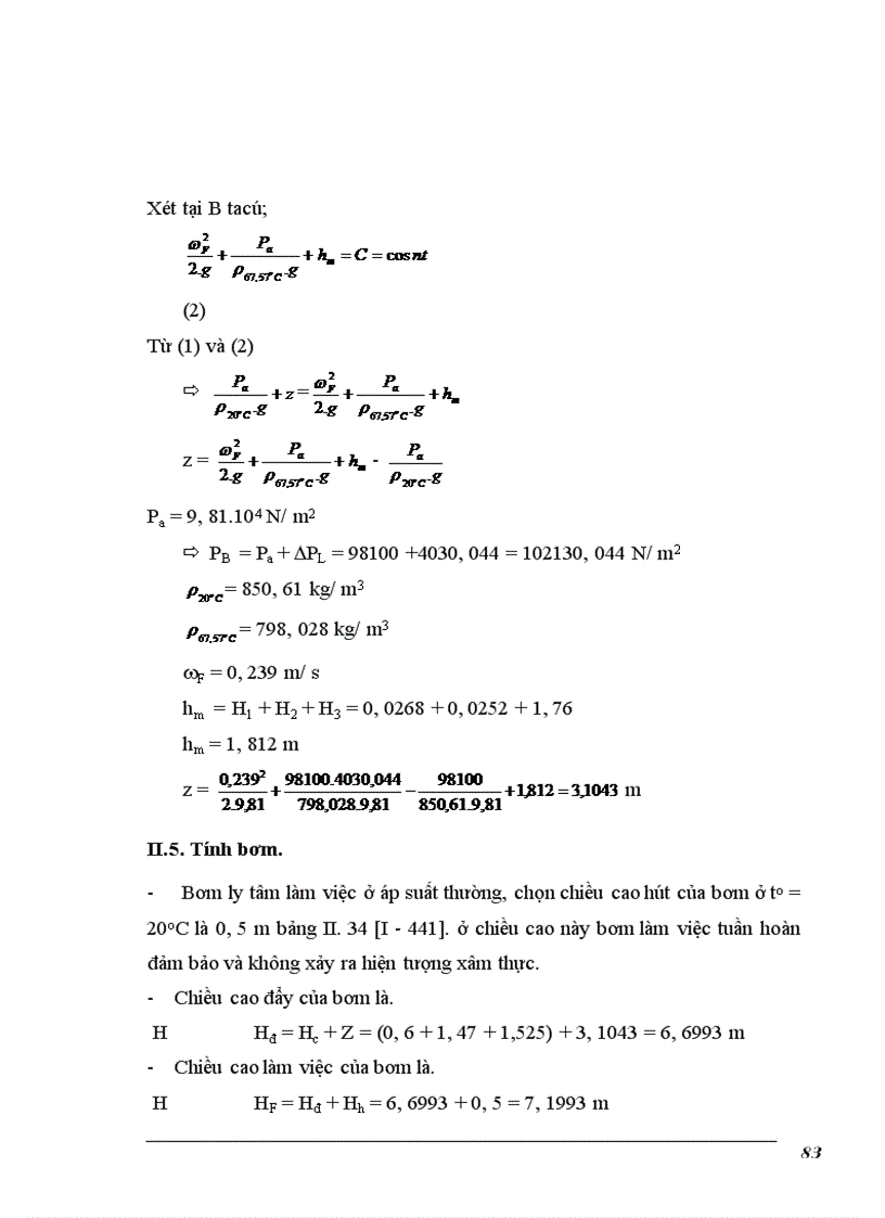 image for page Tính toán thiết bị phụ