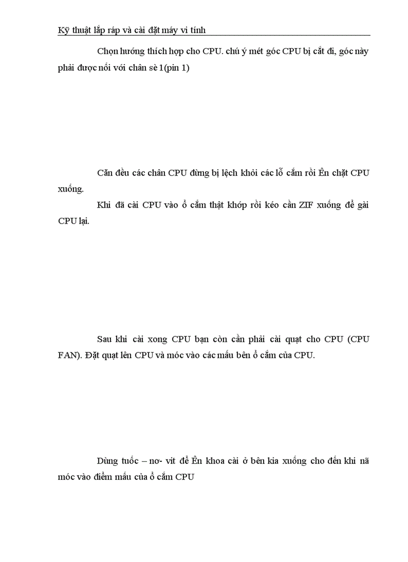image for page kỹ thuật lắp ráp và cài đặt máy vi tính
