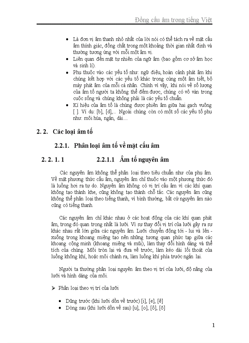 image for page câu trần thuậtĐồng cấu âm trong tiếng Việt