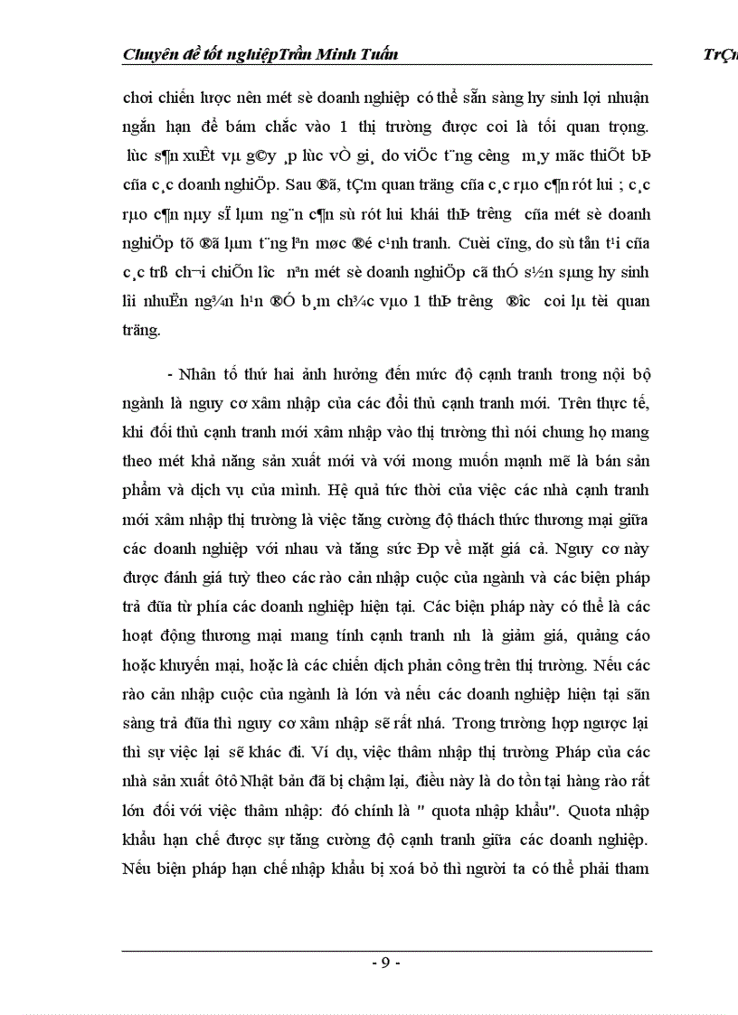 image for page Một số giải pháp marketing nhằm hoàn thiện và nâng cao mức độ thỏa mãn khách hàng của Công ty TM DV Tràng Thi 1