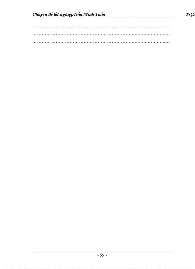 image for page Một số giải pháp marketing nhằm hoàn thiện và nâng cao mức độ thỏa mãn khách hàng của Công ty TM DV Tràng Thi 1