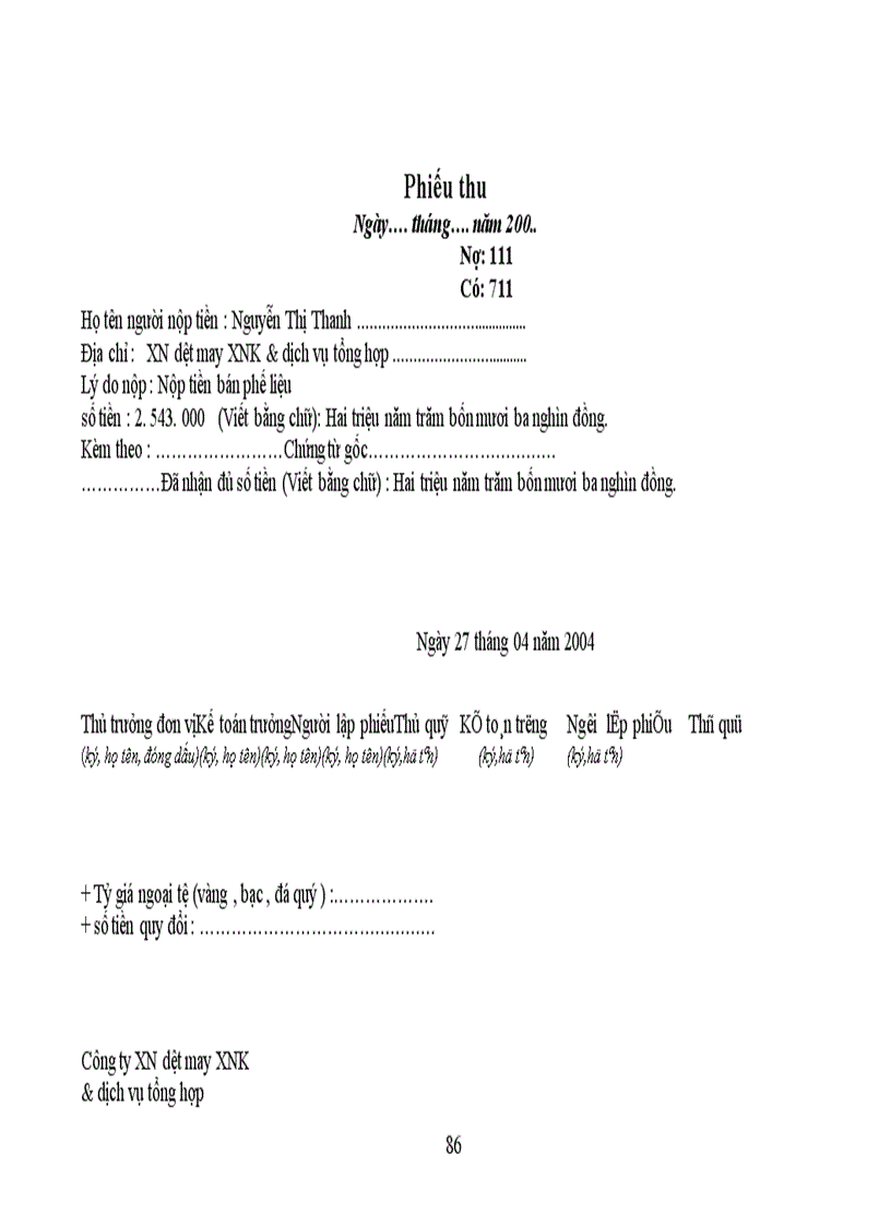 image for page Thực trạng công tác hạch toán kế toán tổng hợp tại Xí nghiệp dệt may xuất nhập khẩu và dịch vụ tổng hợp 1