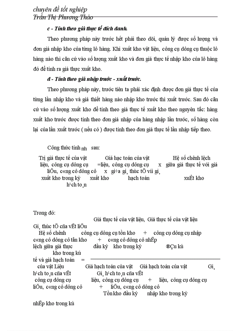 image for page Hoàn thiện công tác hạch toán nguyên vật liệu công cụ dụng cụ tại công ty TNHH Thành Đạt