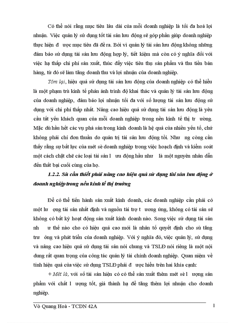 image for page Giải pháp nhằm nâng cao hiệu quả sử dụng tài sản lưu động ở Công ty giầy Thượng Đình 1