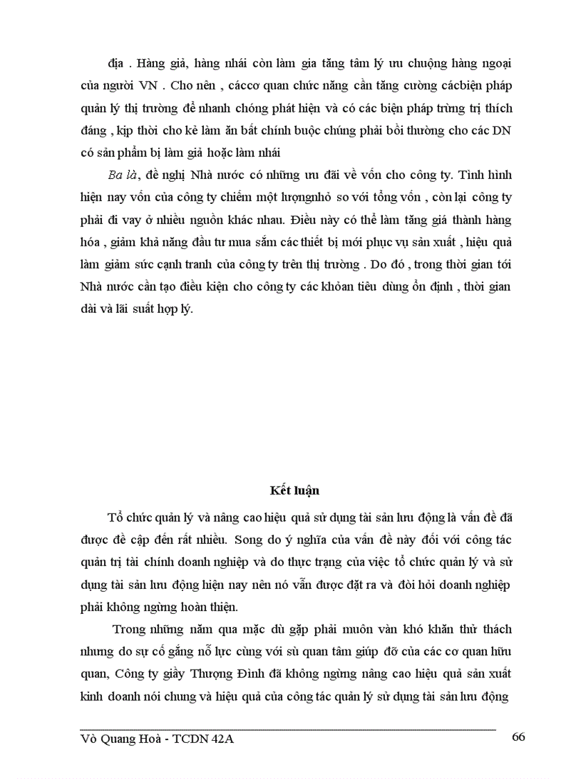 image for page Giải pháp nhằm nâng cao hiệu quả sử dụng tài sản lưu động ở Công ty giầy Thượng Đình 1