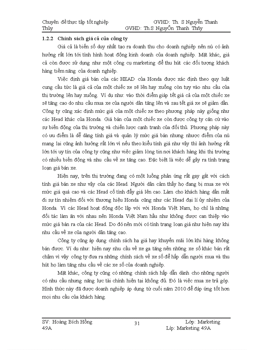 image for page Giải pháp marketing nhằm nâng cao mức độ thỏa mãn của khách hàng khi tiêu dùng sản phẩm xe máy honda được phân phối bởi công ty TNHH Thương mại và Dịch vụ tổng hợp Việt Nhật 1