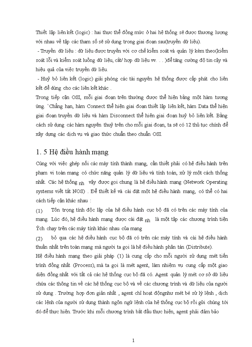 image for page Kiến trúc phân tầng OSI